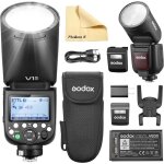 Godox v1pro - c flash ttl speedlite 76ws hss 1 / 8000s pour canon