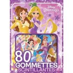 Gommettes scintillantes - disney - princesses - 80 pi�ces - graphisme color� - � partir de 3 ans
