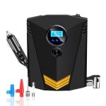 Gonfleur de pneu de voiture numrique - outil portable - compresseur dair de voiture - pompe  air lectrique ...