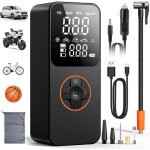 Gonfleur pneus voiture - like no other - compresseur � air portatif - 150 psi - batterie 6000mah - led ...