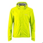 Gonso save light - veste � capuche imperm�able et coupe - vent pour v�lo (jaune adulte)