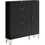 Goobuy armoire  chaussure inclinable meuble  chaussure rangement chaussure etagre cach et cabinet ...