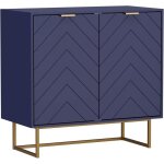 Goobuy buffet bas à 2 portes armoire de rangement manche et pieds en métal couleur doré 80 x 40 x 775 ... Goobuy buffet bas à 2 portes armoire de rangement manche et pieds en métal couleur doré 80 x 40 x 775 ...