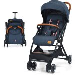 Gooplus poussette b�b� 0 - 3 ans pliableavec dossier et repose - pieds r�glables - capote r�tractable ...