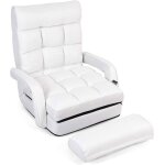 Goplus 18 grille fauteuil de salon convertible - fauteuil relax avec dossier réglable sur 5 positions ... Goplus 18 grille fauteuil de salon convertible - fauteuil relax avec dossier réglable sur 5 positions ...