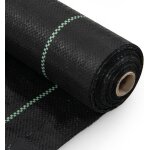 Goplus 50m� toile de paillage anti mauvaises herbes g�otextile excellente perm�abilit� pour jardin all�e ...