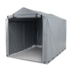 Goplus abri vlo / moto robuste abri de rangement extrieure porte  fermeture eclairenroulable