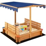Goplus bac à sable en bois pour enfants avec auvent aire de jeu extérieure en bois de cèdre 2 bancs amovibles ... Goplus bac à sable en bois pour enfants avec auvent aire de jeu extérieure en bois de cèdre 2 bancs amovibles ...