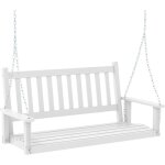 Goplus�balancelle�jardin�2�places�charge�230kg - chaise�hamac�suspnedue�136x67x63cm avec�cha�nes�de�suspension ...