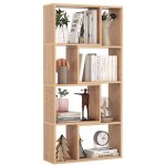 Goplus bibliothèque géométrique 60x20x120cm - Étagère ouverte avec 8 cubes - autoportante avec 2 dispositifs ... Goplus bibliothèque géométrique 60x20x120cm - Étagère ouverte avec 8 cubes - autoportante avec 2 dispositifs ...