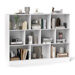Goplus bibliothèque moderne à 10 cubes 140x24x104cm avec 2 kits antidérapants - organisateur de rangement ... Goplus bibliothèque moderne à 10 cubes 140x24x104cm avec 2 kits antidérapants - organisateur de rangement ...