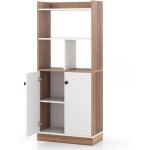 Goplus buffet haut de cuisine 60x30x140cm à 3 niveaux avec etagères ouvertes - armoire à double porte ... Goplus buffet haut de cuisine 60x30x140cm à 3 niveaux avec etagères ouvertes - armoire à double porte ...