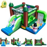 Gopluschteaugonflableenfants - toboggan / fosseballes / panierdebasket - ball - dcorationbonhommed ...