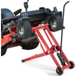 Goplus cric lève tracteur de tondeuse pliable avec 2 roues - 3 hauteurs réglables 0 - 61cm charge 227 ... Goplus cric lève tracteur de tondeuse pliable avec 2 roues - 3 hauteurs réglables 0 - 61cm charge 227 ...