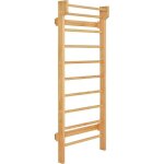 Goplus espalier mur descalade en bois espalier de gymnastique complexe sportif de fitness sport pour ...