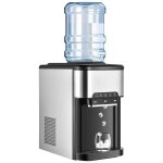 Goplus machine  glaons 3 en 1 avec glace 181kg / 24h eau chaude et froide distributeur deau avec rservoir ...