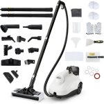 Goplus nettoyeur vapeur  main 2000w - pression 5 bars 160c - 17 accessoires rservoir deau 18l - dure ...