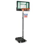 Goplus panier de basket - ball avec rouletteshauteur rglable de 130  250 m base remplissable intrieur ...