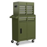Goplus servante d?atelier avec coffre amoviblecoffre à outils roulant avec 5 tiroirs / armoire réglablepour ... Goplus servante d?atelier avec coffre amoviblecoffre à outils roulant avec 5 tiroirs / armoire réglablepour ...