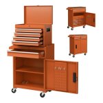 Goplus servante d?atelier avec coffre amoviblecoffre à outils roulant avec 5 tiroirs / armoire réglablepour ... Goplus servante d?atelier avec coffre amoviblecoffre à outils roulant avec 5 tiroirs / armoire réglablepour ...