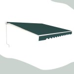 Goplus store banne rétractable auvent dabri manuel en aluminium avec manivelle et angle réglable 5 - ... Goplus store banne rétractable auvent dabri manuel en aluminium avec manivelle et angle réglable 5 - ...