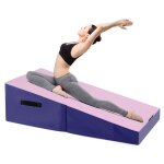 Goplus tapis de gymnastique pliable incliné avec mousse epe housse en pvc tapis de yoga portable avec ... Goplus tapis de gymnastique pliable incliné avec mousse epe housse en pvc tapis de yoga portable avec ...