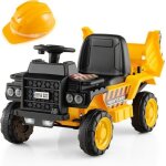 Goplus tracteur Électrique enfants18 - 36 mois avec benne basculante / casque de sécurité - marche avant ... Goplus tracteur Électrique enfants18 - 36 mois avec benne basculante / casque de sécurité - marche avant ...