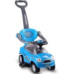 Goplus voiture  chevaucher pour enfant charge 23kg barre de pousse amovible - trotteur bb avec volant ...