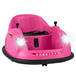 Goplus voiture lectrique 12v pour enfants voiture  bumper 360 avec tlcommande 2 mode de conduit ...