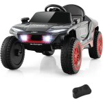Goplus voiture electrique enfants 12v 3 ans + - audi quad 1 place charge 25kg avec t�l�commande 24g - ...