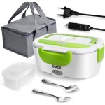 Gotoll gamelle chauffante allume cigare 220v 12 / 24v lunch box Électrique 60w boîte repas - 15l Gotoll gamelle chauffante allume cigare 220v 12 / 24v lunch box Électrique 60w boîte repas - 15l