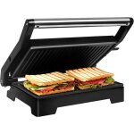 Gotoll grill Électrique de table presse à panini ouverture à 180 degrés croque monsieur anti - adhésives ... Gotoll grill Électrique de table presse à panini ouverture à 180 degrés croque monsieur anti - adhésives ...