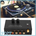 Gototop pr�ampli phono pr�amplificateur phono l r niveau dentr�e et de sortie platine vinyle contr�le ...