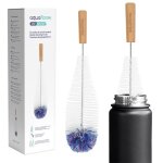 Goupillon bouteille compatible avec sodastream bouteille lot de 1 brosse bouteille en verre long ecouvillon ...
