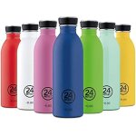 Gourde - 24 bottles - urban bottle - acier inoxydable 500ml - 100% herm�tique - design italien