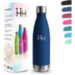 Gourde 500 ml sans bpa gourde isotherme 18 / 8 acier inoxydable bouteille isotherme isolation sous vide ...