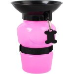 Gourde pour chien bouteille deau avec gamelle intgre idale pour les sorties en extrieur et les voyages ...