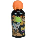 Gourde enfant - naruto - aluminium - 400 ml - bouchon de protection - anti - poussi�re