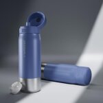 Gourde filtrante - wessper - b2 - acier inoxydable 18 / 8 - 700ml - filtre actitex? disc