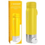 Gourde filtrante wessper b2 actitex 1000ml ? bouteille deau en acier avec filtre actitex? disc jaune
