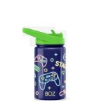 Gourde isotherme - boz kids - 414ml - acier inoxydable - sans bpa - lavable au lave - vaisselle