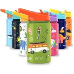 Gourde isotherme enfant avec paille 414mlbouteille deau anti - fuite pour boisson chaude ou froide gourde ...