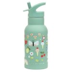 Gourde isotherme - a little lovely company - joie - 350 ml - arc - en - ciel - acier inoxydable