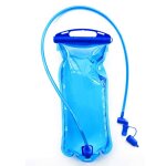 Gourde pliable - 2l - peva - tuyau 95 cm - embout rotatif 360�