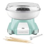 Gourmetmaxx machine � barbe � papa 500w menthe / blanc