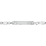 Gourmette argent enfant 1 + 1 3mm diamant�e �toile 1
