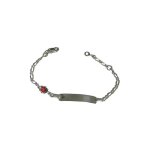 Bracelet - enfant / bébé - gourmette - identité - coccinelle - maille figaro - argent massif 925 / 1000 ... Bracelet - enfant / bébé - gourmette - identité - coccinelle - maille figaro - argent massif 925 / 1000 ...