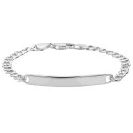 Gourmette identité eds jewels homme argent fin 925 22cm * 6mm 7 grammes 40817 Gourmette identité eds jewels homme argent fin 925 22cm * 6mm 7 grammes 40817