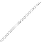 Gourmette identité eds jewels homme argent fin 925 22cm * 8mm 15 grammes 40764 Gourmette identité eds jewels homme argent fin 925 22cm * 8mm 15 grammes 40764