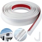 Goutti�re autocollante en forme de j en gel de silice pour camping - car tonnelle profil de protection ...